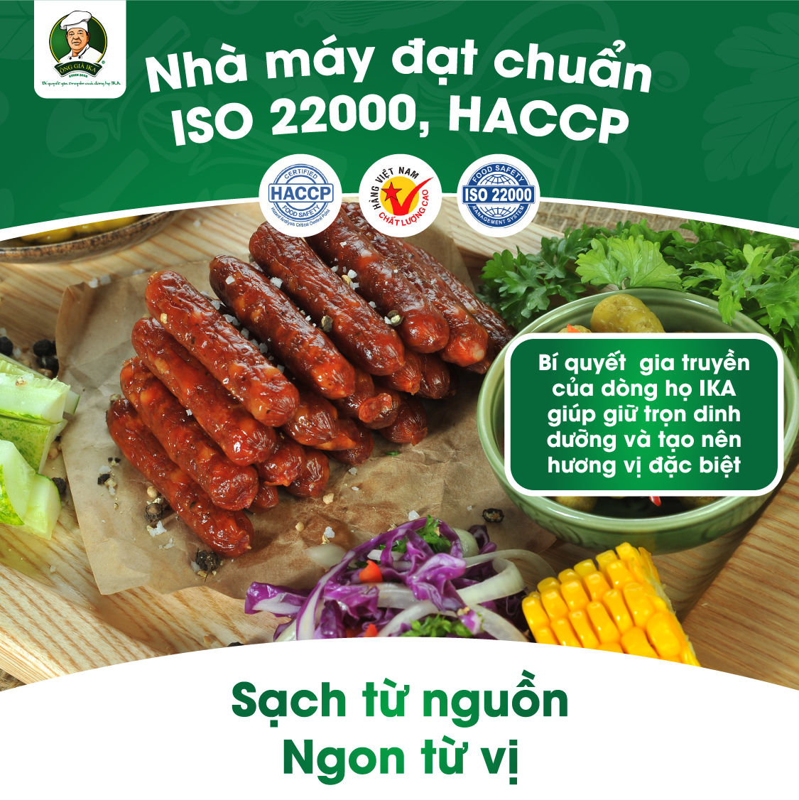 [Chỉ Giao Hà Nội] Salami khô 100g