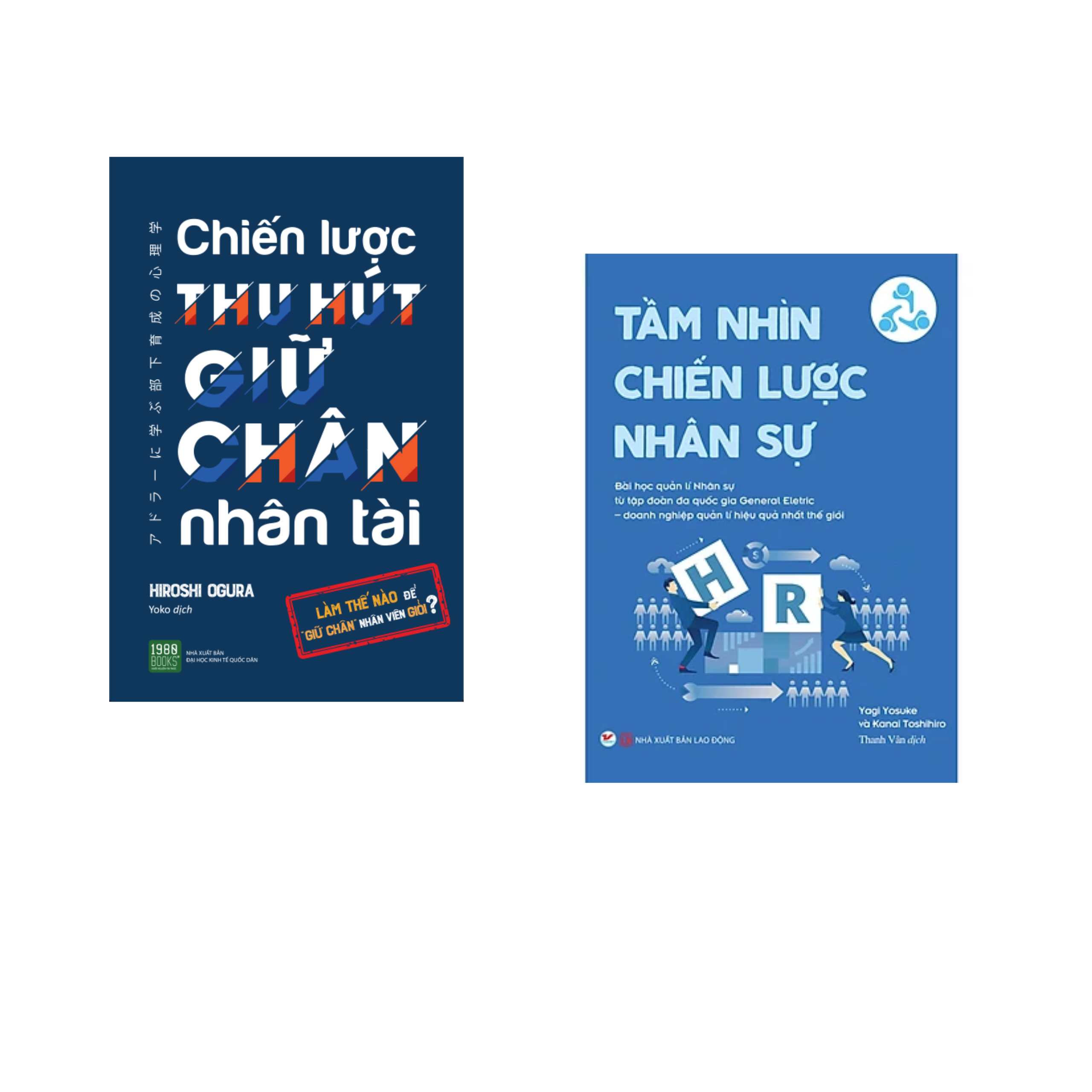 Combo 2Q: Tầm Nhìn Chiến Lược Nhân Sự + Chiến Lược Thu Hút Giữ Chân Nhân Tài / Sách Kỹ Năng Quản Lý Nhân Sự Chuyên Nghiệp / Tặng Kèm Bookmark Happy LIfe