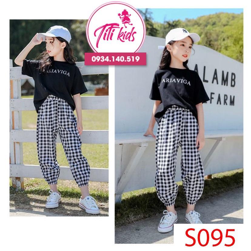 Bộ Quần Áo Cho Bé Gái Thời Trang Trẻ Em S095