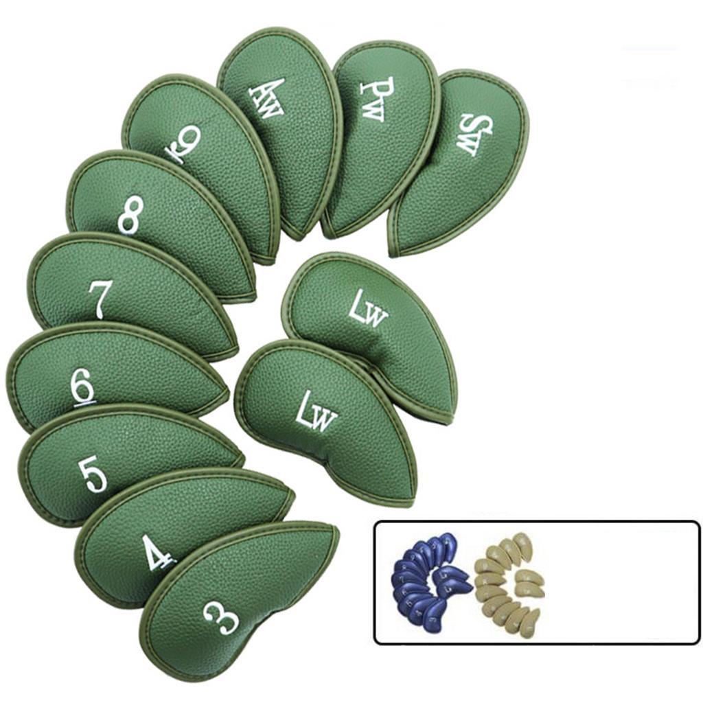 12x Golf Iron Head Covers Headcovers