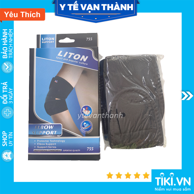 Băng Thun Bảo Vệ Khuỷu Tay: Liton 755 (Bó Cùi Chỏ) - VT0125