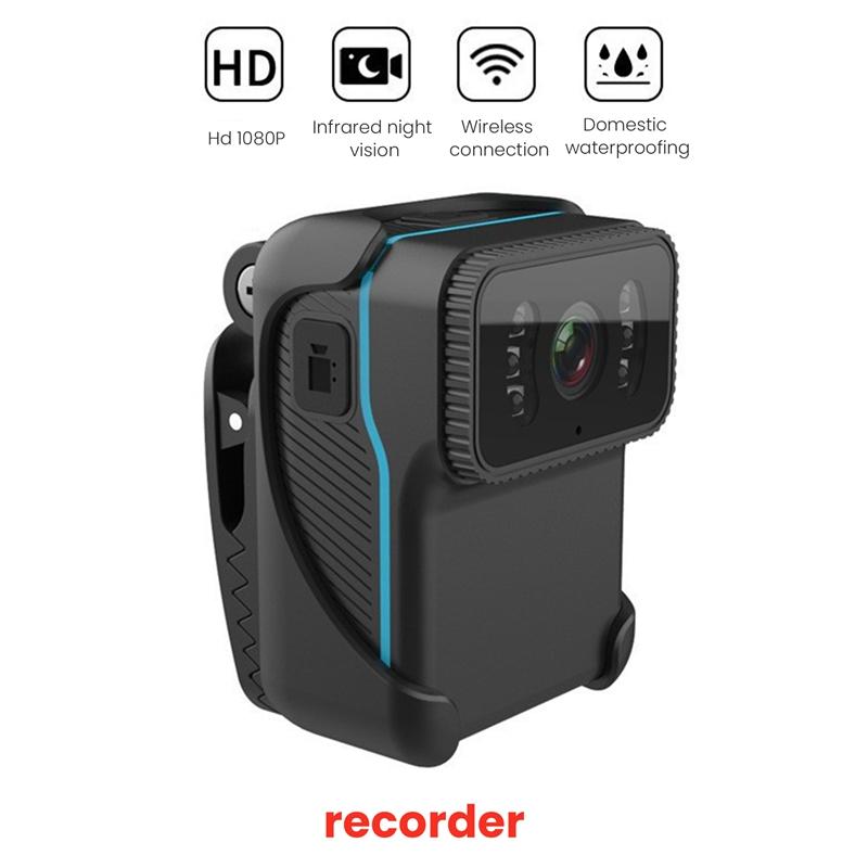 CS02 1080P HD Camera hành động cơ thể di động CS02 Quay lại Camera hành động Máy quay phim Wifi DV Ghi vòng lặp