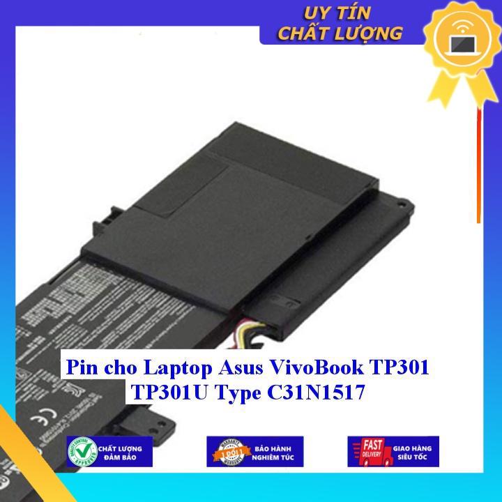 Pin cho Laptop Asus VivoBook TP301 TP301U Type C31N1517 - Hàng Nhập Khẩu New Seal