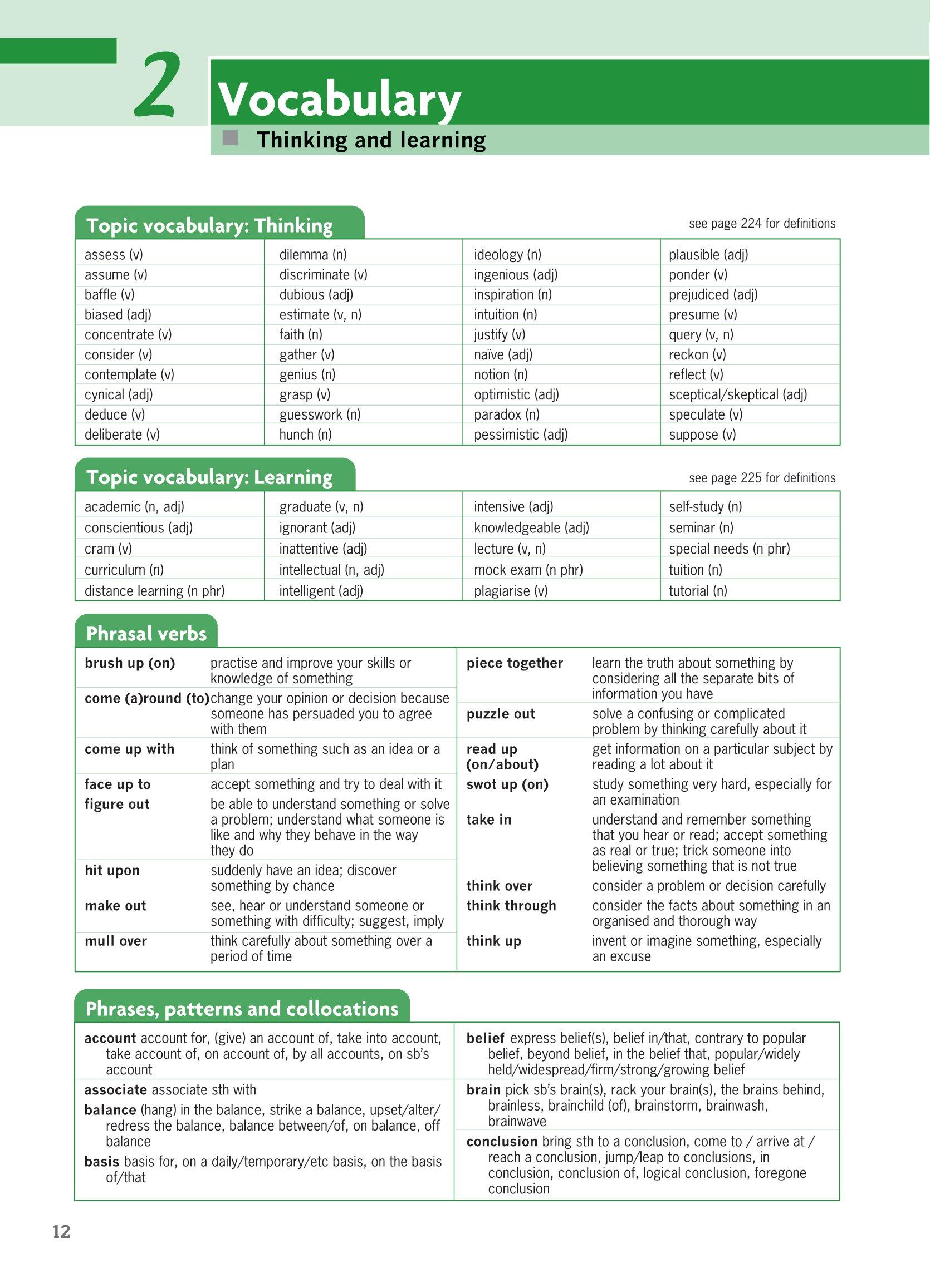 Destination C1 And C2 - Grammar And Vocabulary with Answer Key