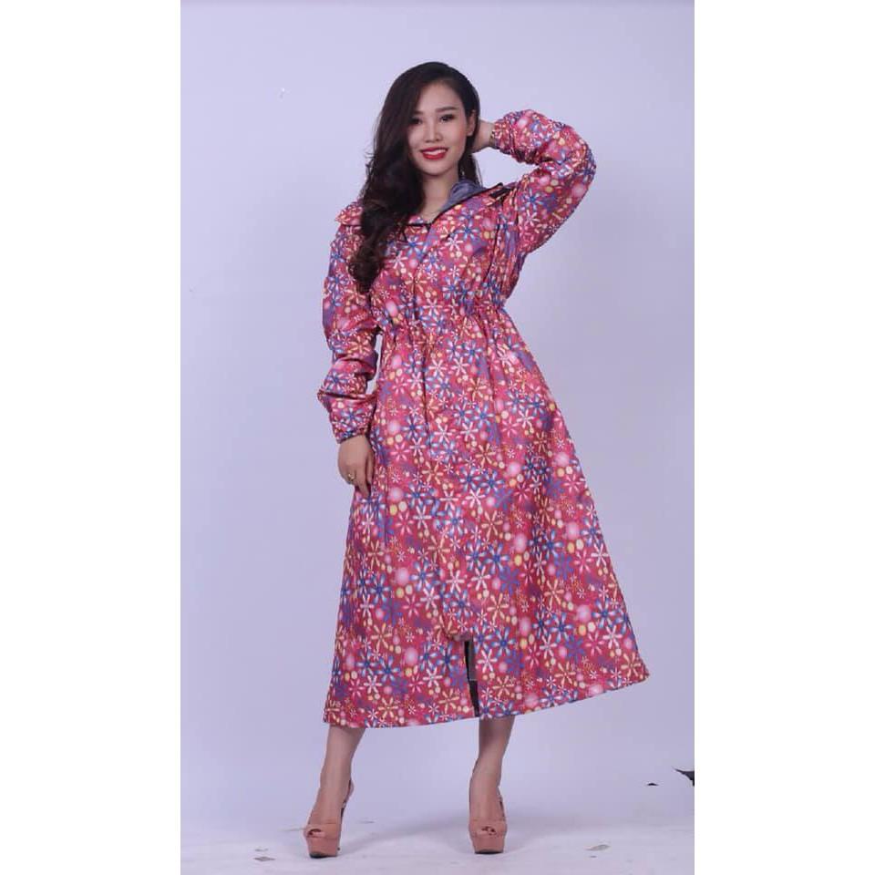 ÁO MƯA MĂNG TÔ VẢI DÙ 1 LỚP CAO CẤP SIÊU NHẸ