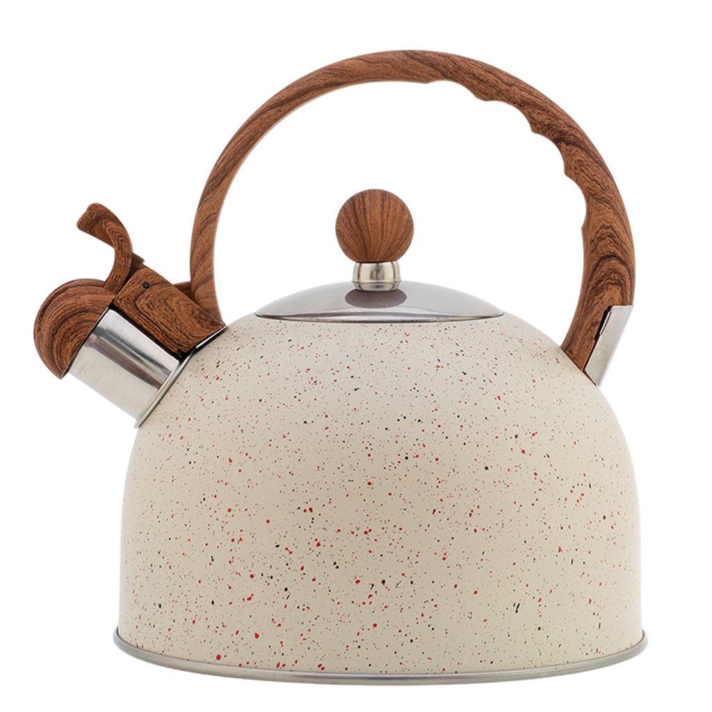 2.5L Whistling Tea Kettle Tea Pot Food Grade Water Kettle Bakelite Handle