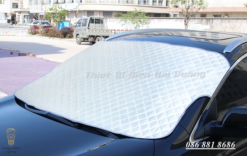 Bạt Phủ Che Nắng R-3911 - Chống Nóng,Cách Nhiệt Kính Lái Ô Tô Xe Hơi 3 Lớp Tráng Bạc Cao Cấp - có video