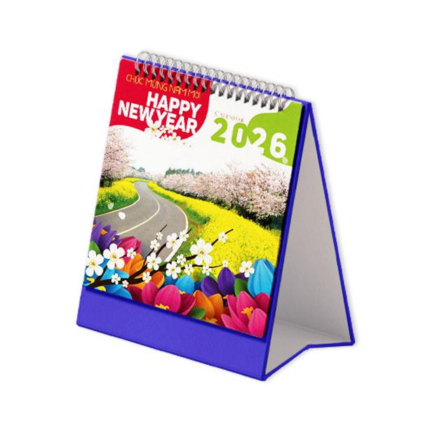 Lịch Bàn Chữ A 2026 - Cuộc Sống Muôn Màu