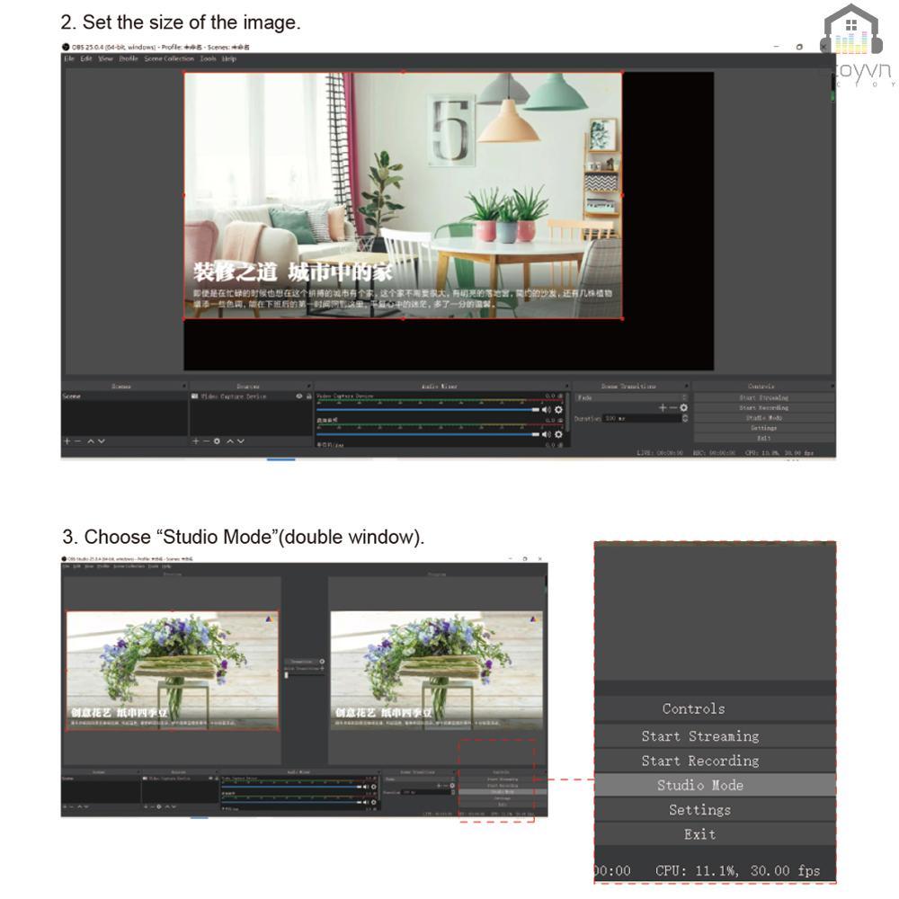 Thẻ ghi hình 4K 1080P USB