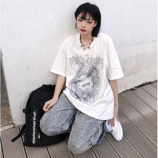 Áo thun ngắn tay in hình Anime cutee cho các bạn nữ