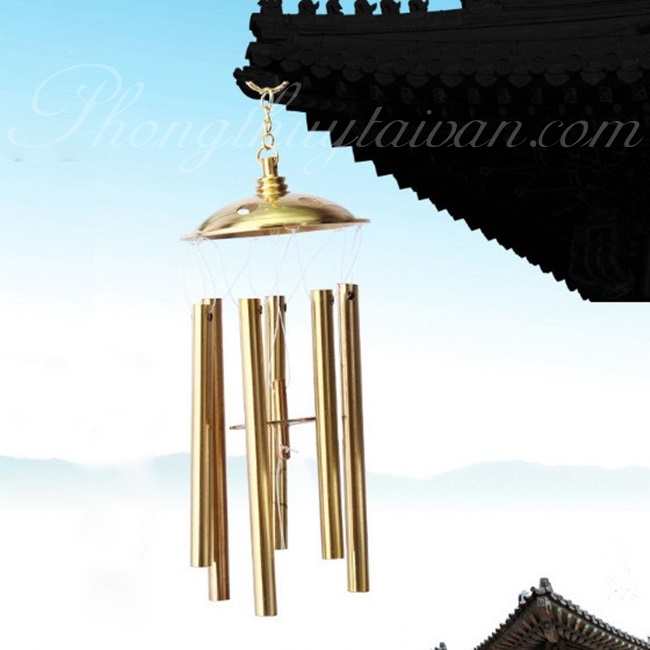 Chuông gió Nón Đồng Xu Thái Tuế - Phong Thủy.