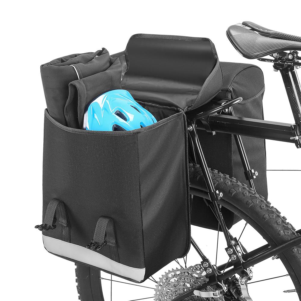 WEST BIKING Bike Rear Seats Bag Bicycle Riding Storage Bag Large Capacity Bicycle Rack Seats Trunk Bags Travel Luggage Cycling Bag