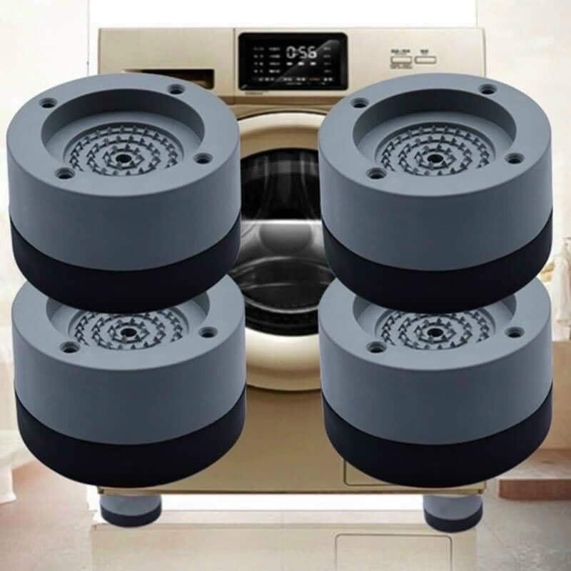 Bộ 4 chân đế cao su chống rung máy giặt - 4 chân chống ồn