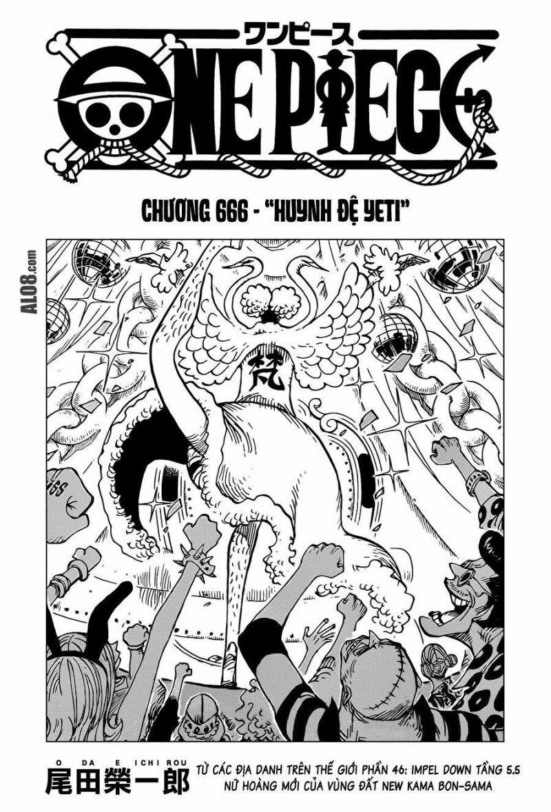 đảo hải tặc - one piece chapter 666 1