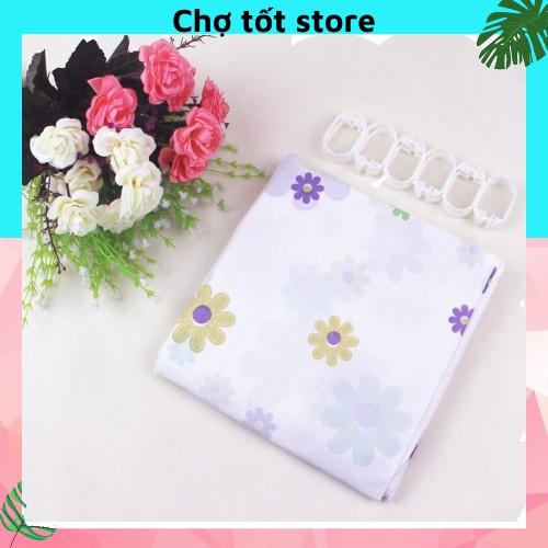 Rèm Cửa Nhà Tắm Họa Tiết Bắt Mắt 180X180CM 1761 Chợ Tốt Store