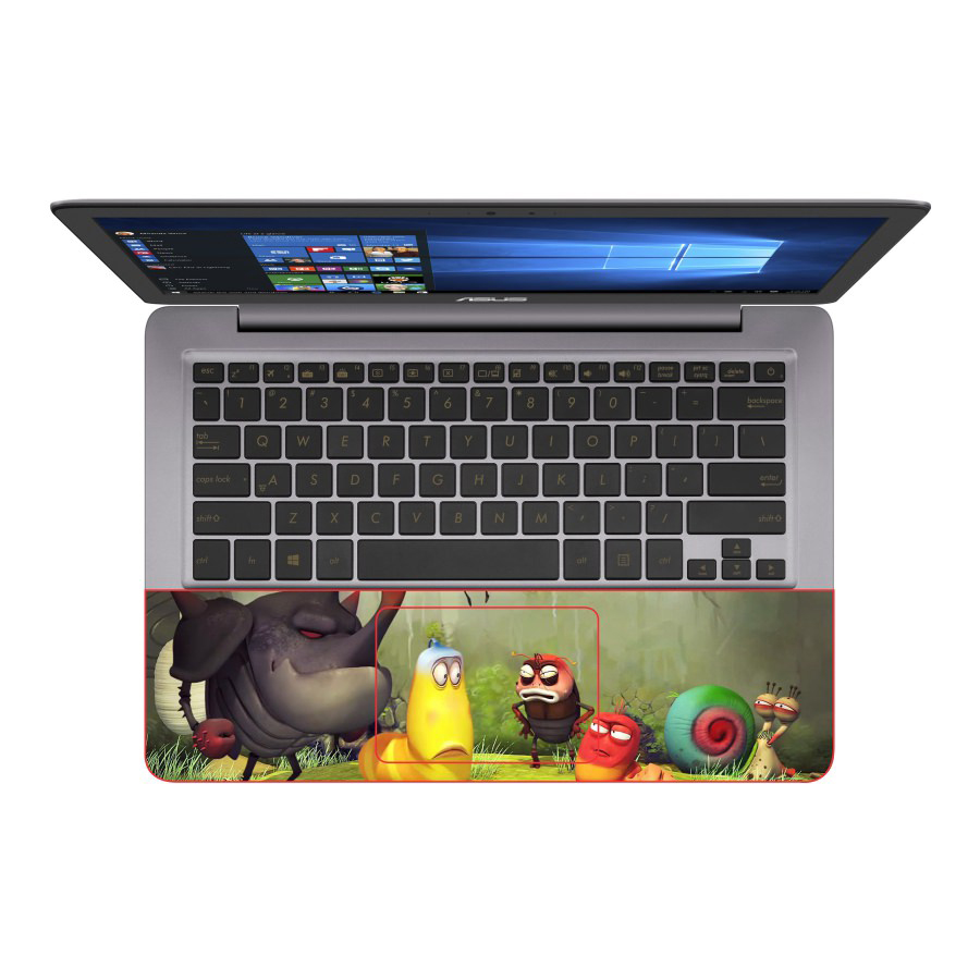 Mẫu Skin Dán Decal Laptop Hoạt Hình Dễ Thương - Mã: DCLTHH101