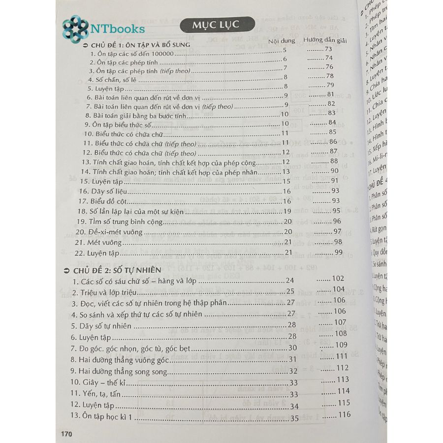 Sách 500 bài toán cơ bản và nâng cao lớp 4