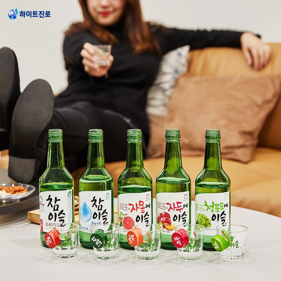 Soju Hàn Quốc JINRO VỊ MẬN 360ml - Combo 6 chai