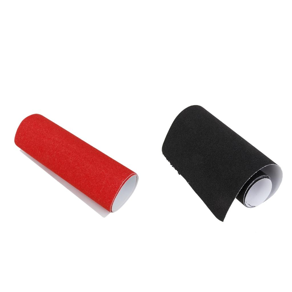 2x Pro Skateboard Deck Sandpaper Waterproof High Strength Longboarding Sheet
