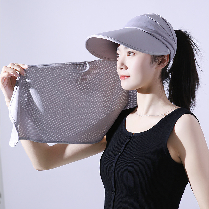 Nón Golf, Mũ Golf Vành Rộng Hở Đầu Chống Tia UV Cao Cấp Dành Cho Nữ