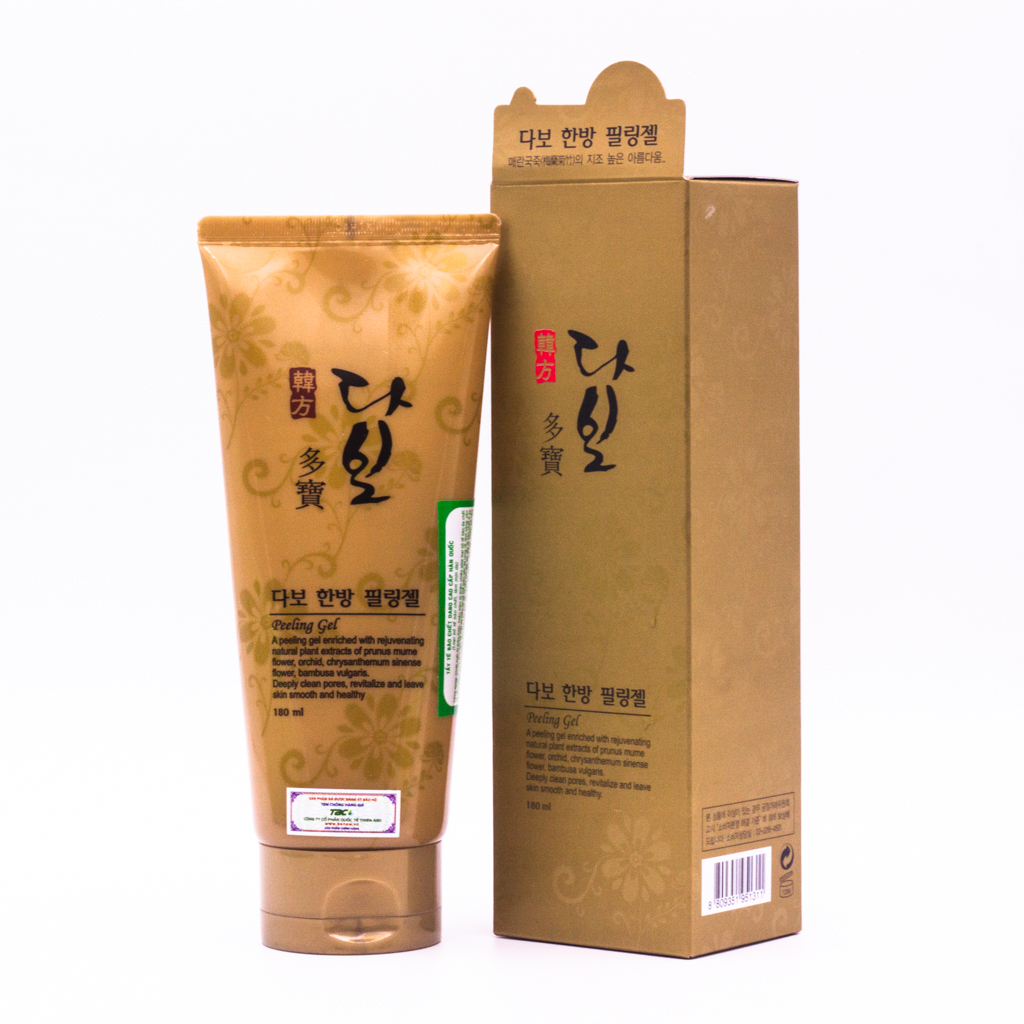 Gel tẩy tế bào chết cho da mặt Hàn Quốc Dabo (180ml) – Hàng Chính Hãng