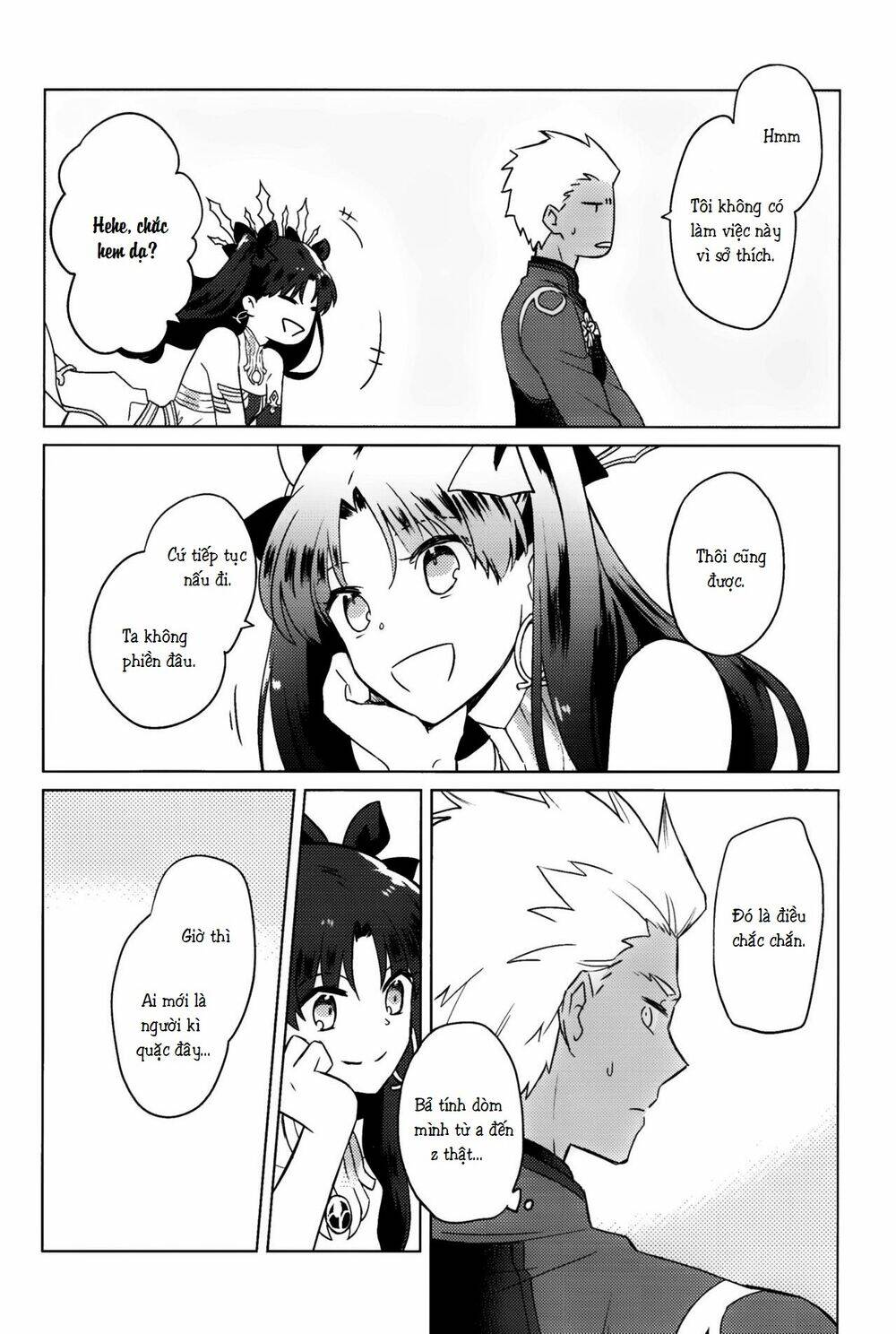 chén thánh: đêm định mệnh - doujinshi archer x rin chapter 16 8