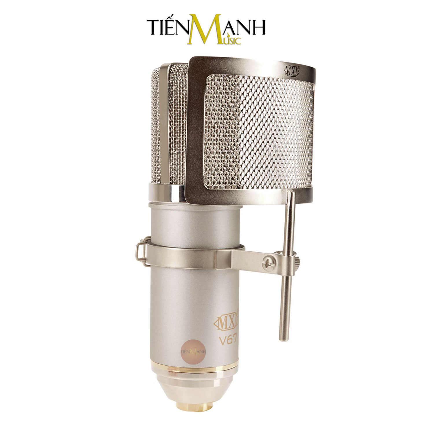 [Tặng Cable] Micro MXL V67G HE Thu Âm Condenser Livestream MXLV67 Mic Phòng Thu Studio MXLV67G Heritage Edition Microphone Cardioid V67 Hàng Chính Hãng - Kèm Móng Gẩy DreamMaker