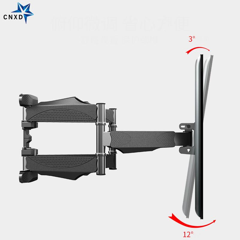 Chuyển động đầy đủ 32 "-60" LCD LED TV treo tường có thể thu vào TV giá treo tường LCD khung 6 cánh tay swing Max Vesa 400x400mm