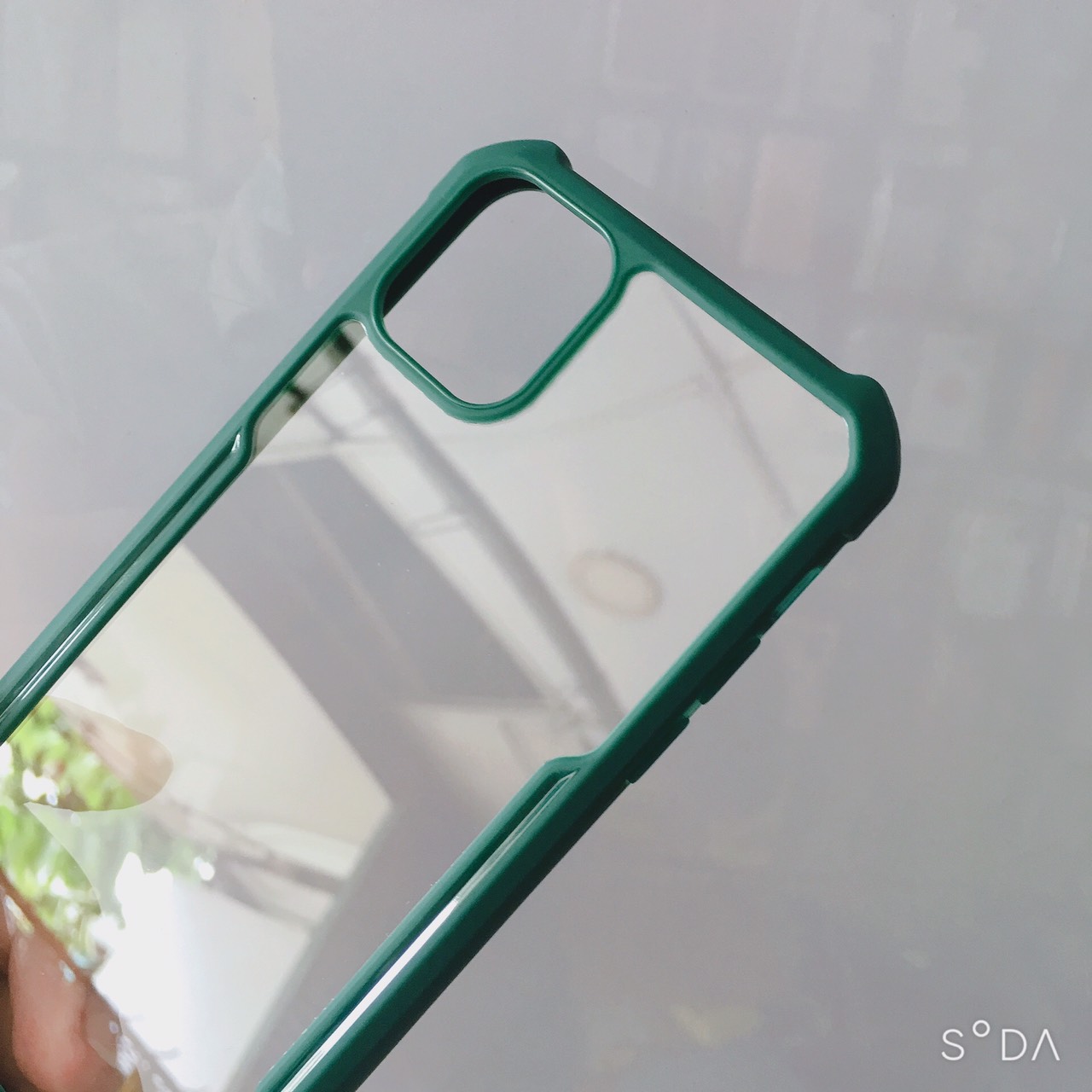 Ốp lưng viền màu lưng trong chống sốc, chống ố vàng dành cho iPhone 6Plus,7Plus,8Plux,X,Xs Max, 11, 11 Pro Max