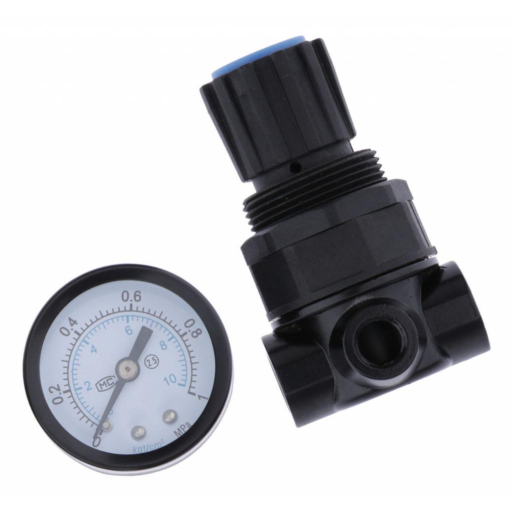 NR200 Khí Van Áp suất Máy Nén có Đồng Hồ Áp Suất 1/4