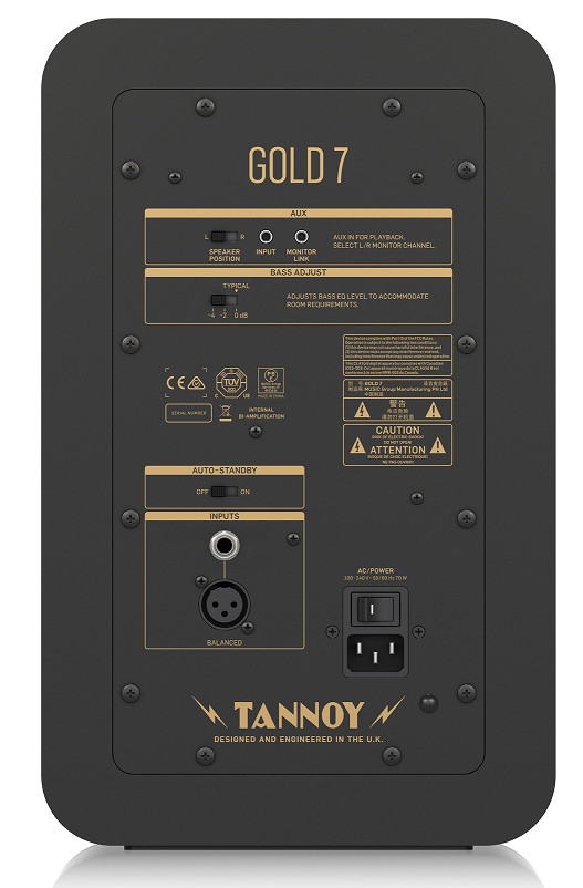 Loa Tich Hợp Ampli Tannoy Monitor Gold 7-Hàng Chính Hãng