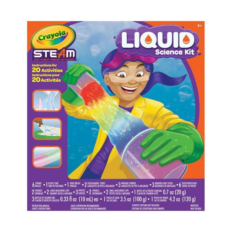 Đồ Chơi CRAYOLA Bộ Đồ Chơi Em Yêu Khoa Học - Khám Phá Chất Lỏng 747402