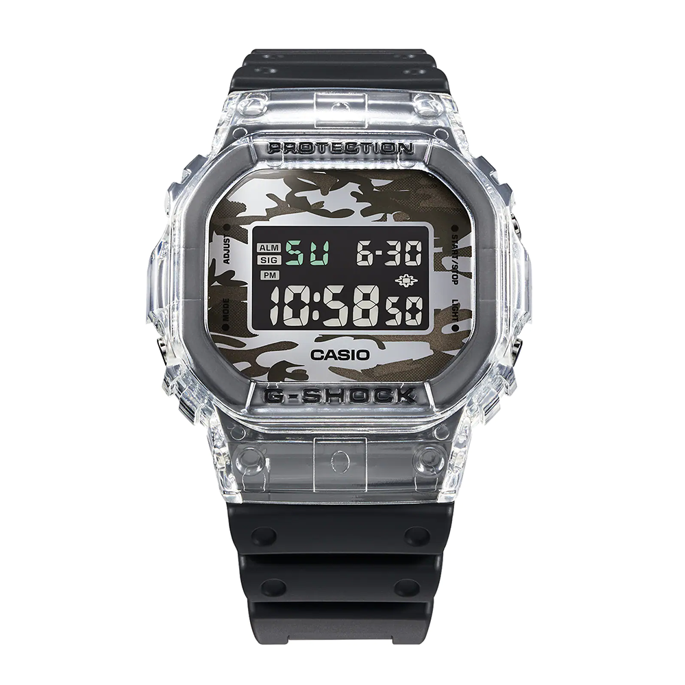 Đồng hồ nam dây nhựa Casio G-Shock chính hãng DW-5600SKC-1DR (42mm)