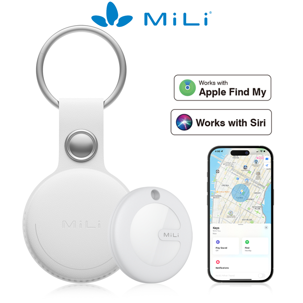 Thiết Bị Định Vị MiLi MiTag HD-P16 Tương thích App Find My Trên I.phone, Chống Nước IP67, Kết Nối 120m - Hàng Chính Hãng