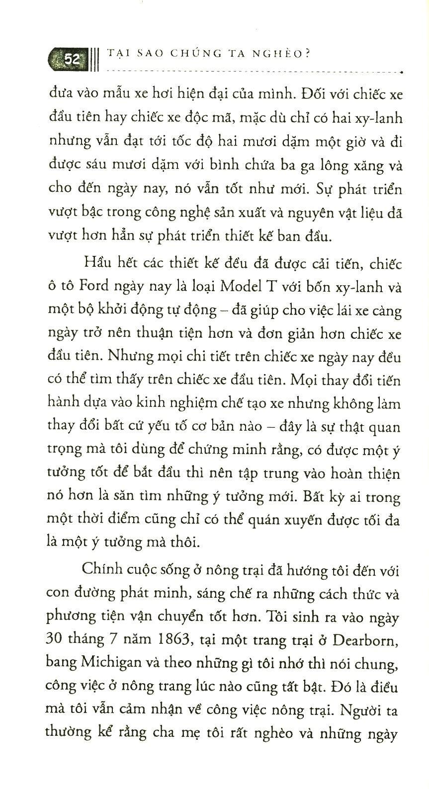 Tại Sao Chúng Ta Nghèo (Tái Bản)