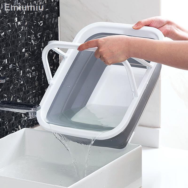 Chậu rửa chân dày di động gấp gọn dành cho gia đình