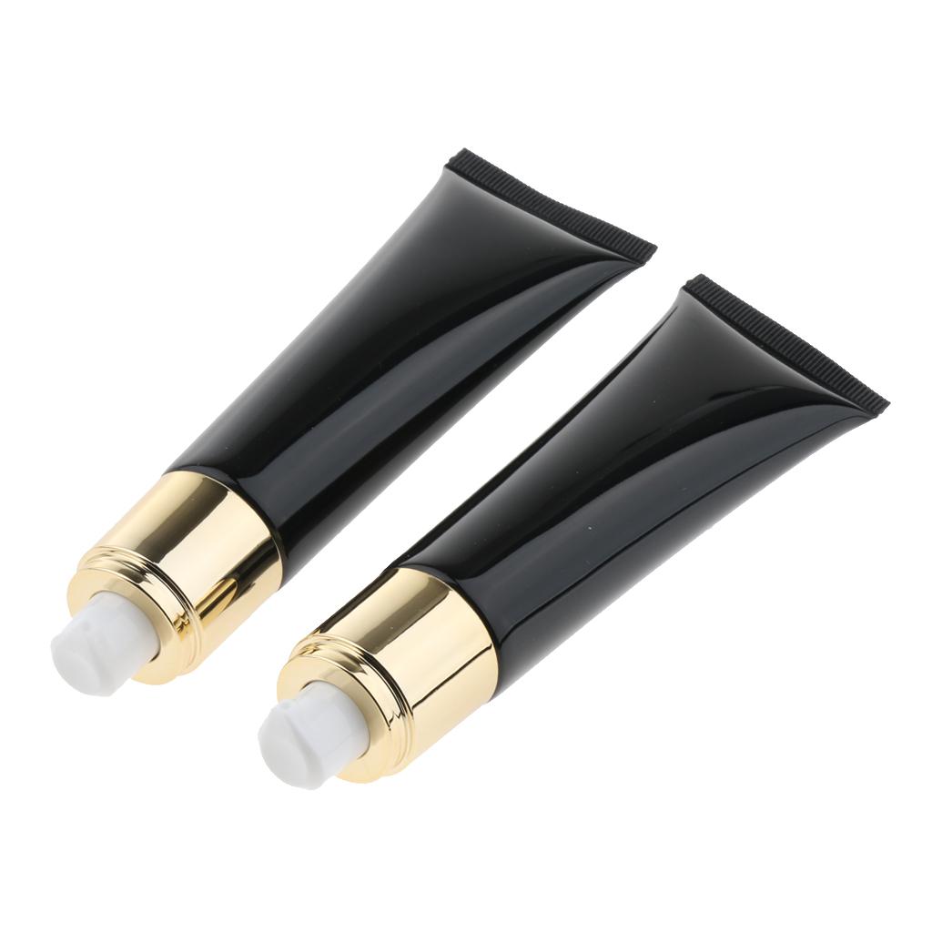 2 Chai Xịt Rỗng Đựng Mỹ Phẩm Dầu Gội, Dầu Xả, Sữa Tắm, Kem, V.V. Pack Empty