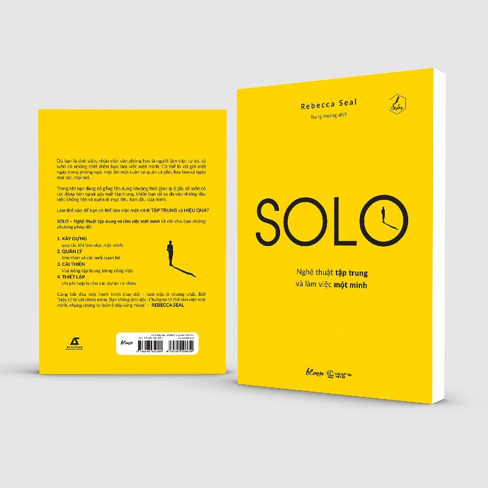 Sách SOLO Nghệ Thuật Tập Trung Và Làm Việc Một Mình - Skybooks - BẢN QUYỀN