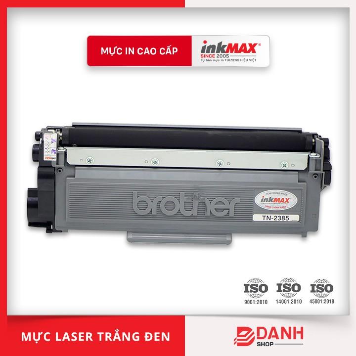 Hộp mực chính hãng inkMAX TN-2385 dùng cho các dòng máy in Brother HL 2321D/2361DN/2366DW/MFC 2701D/ 2300D/ 2340DW/ 2360D/...TN-2385/2