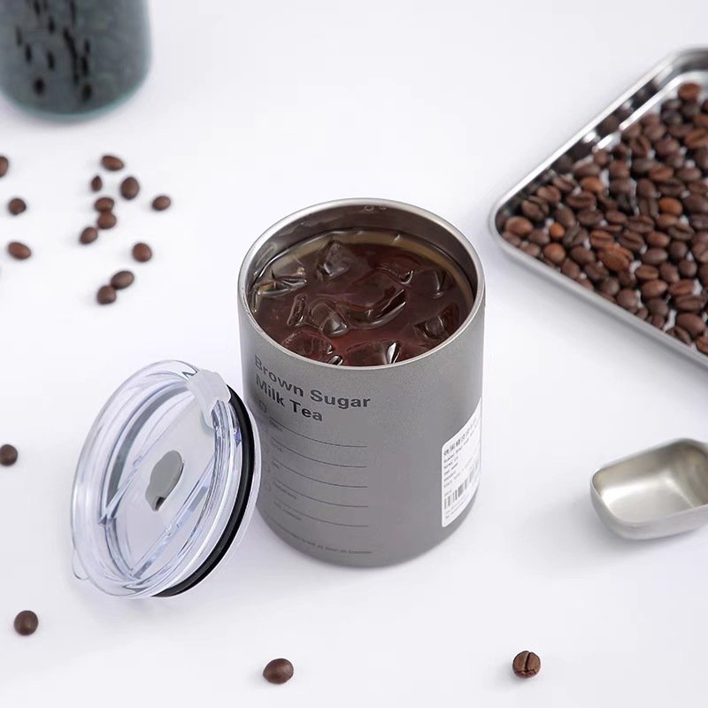 Bình Giữ Nhiệt - Hàng loại 1 - Chất liệu Inox 304 Có Tặng Kèm Ống Hút Dung Tích Từ 300ML Đến 600Ml Phong Cách Hiện Đại