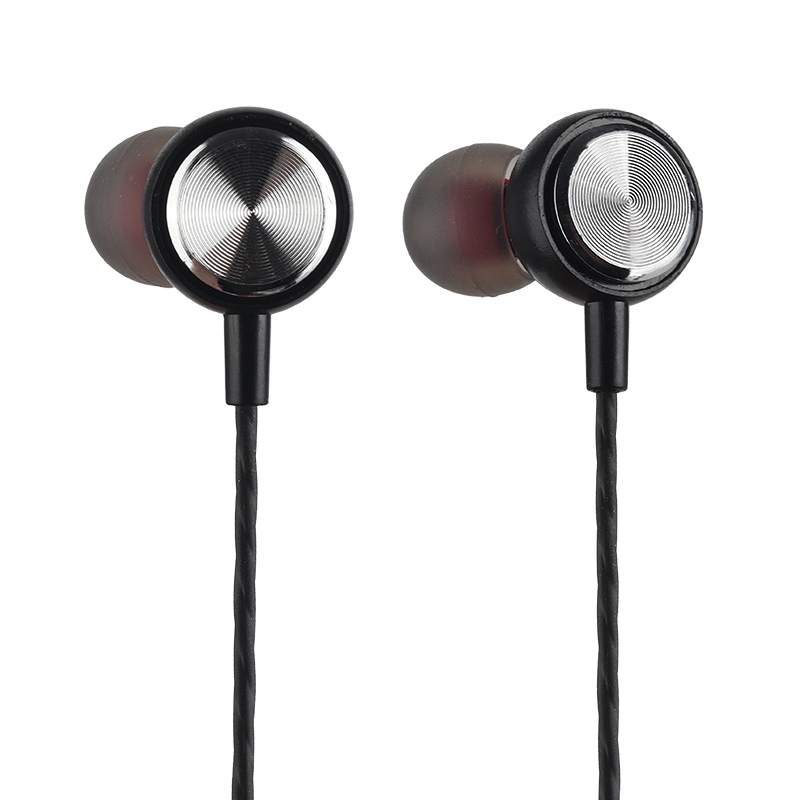 Tai nghe nhét tai có dây VivuMax J12 - Jack cắm 3.5mm, có Mic/Microphone - Cho iOS/Apple , Android Màu Trắng/Đen - Hàng Chính Hãng