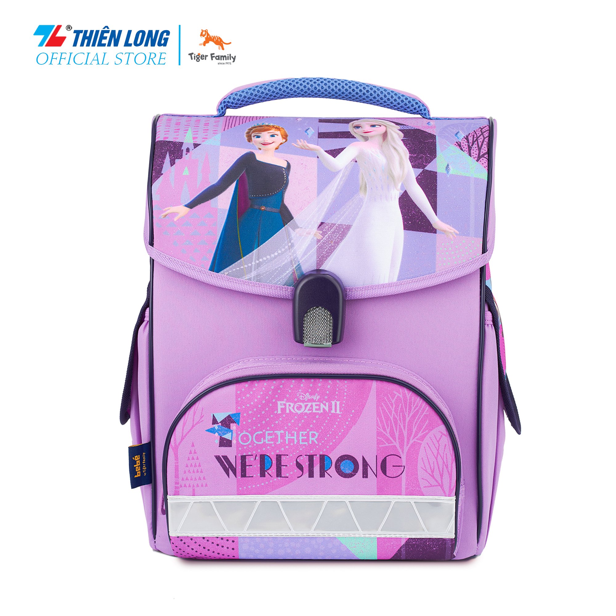 Combo cặp chống gù Thiên Long Điểm 10 Jolly kèm túi rút bình nước Frozen