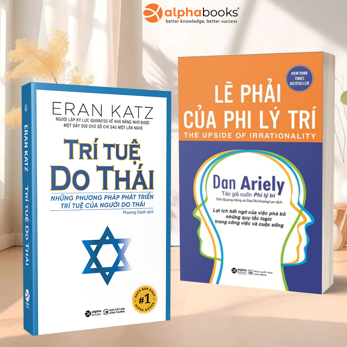 Combo  Lẽ Phải Của Phi Lý Trí Tái Bản 2018   Trí Tuệ Do Thái Tái Bản 2018