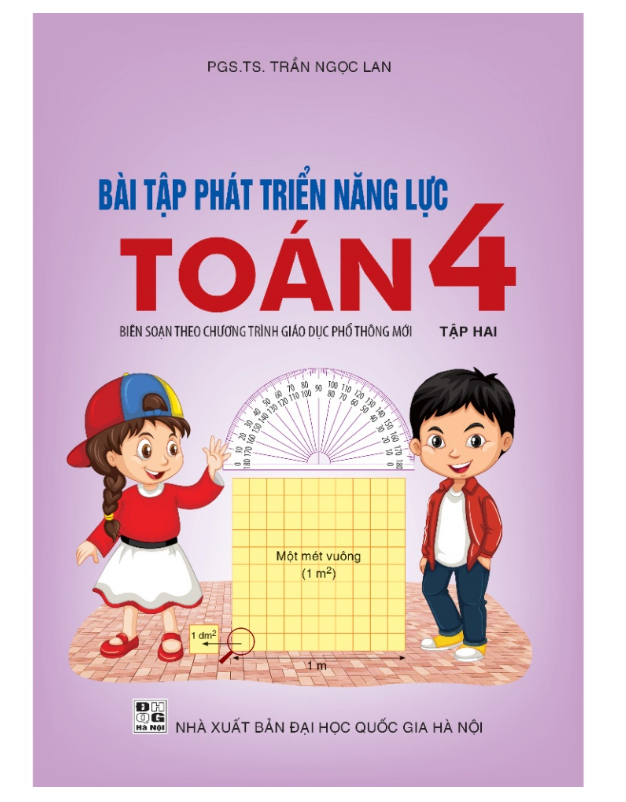 Sách Bài tập phát triển năng lực Toán 4 Tập 2
