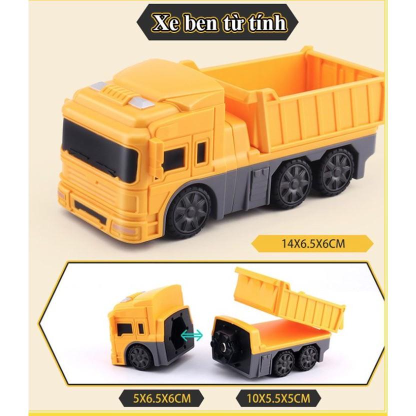 Đồ chơi lắp ráp Robot Magnetic CITY ENGINEERING 21 chi tiết - AsiaMart