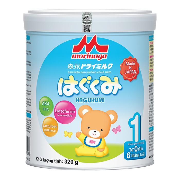 Sữa Morinaga Hagukumi số 1 320g/850g