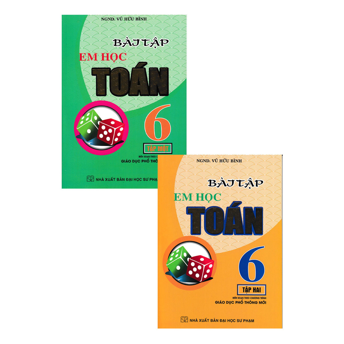 COMBO BÀI TẬP EM HỌC TOÁN LỚP 6 - TẬP 1+2