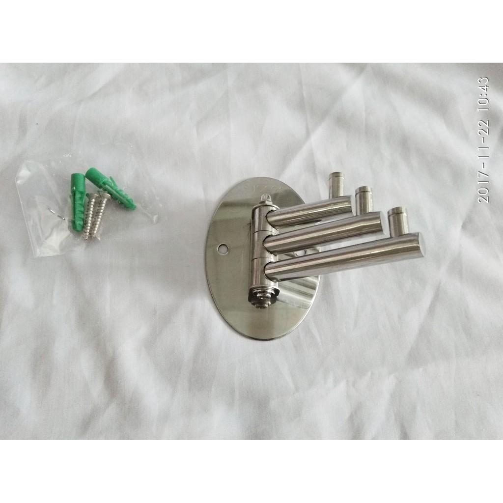 MÓC ÁO BA CHIA INOX 304