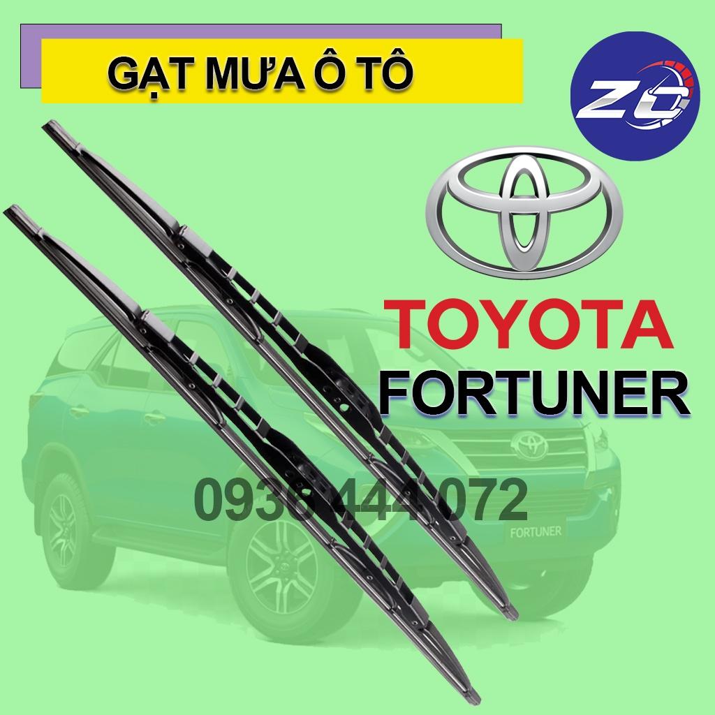 Cặp gạt nước mưa xe Toyota Fortuner (2005-2022) ô tô, lưỡi gạt mưa silicon xe oto thông minh oto, xe hơi