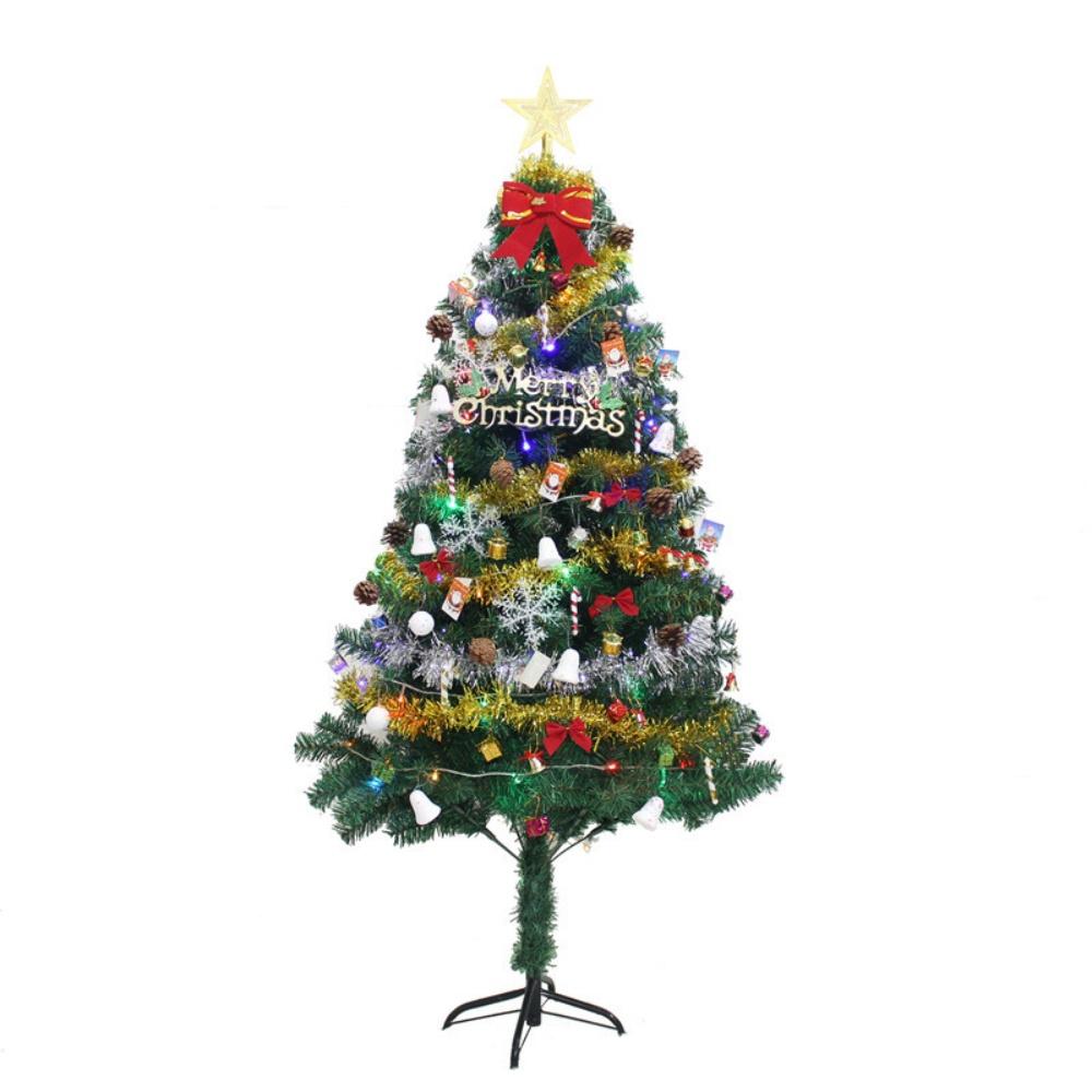 Cây thông noel giáng sinh trang trí nhà cửa,phòng khách, văn phòng tặng kèm đồ trang trí đi kèm nhiều kích thước tán dài